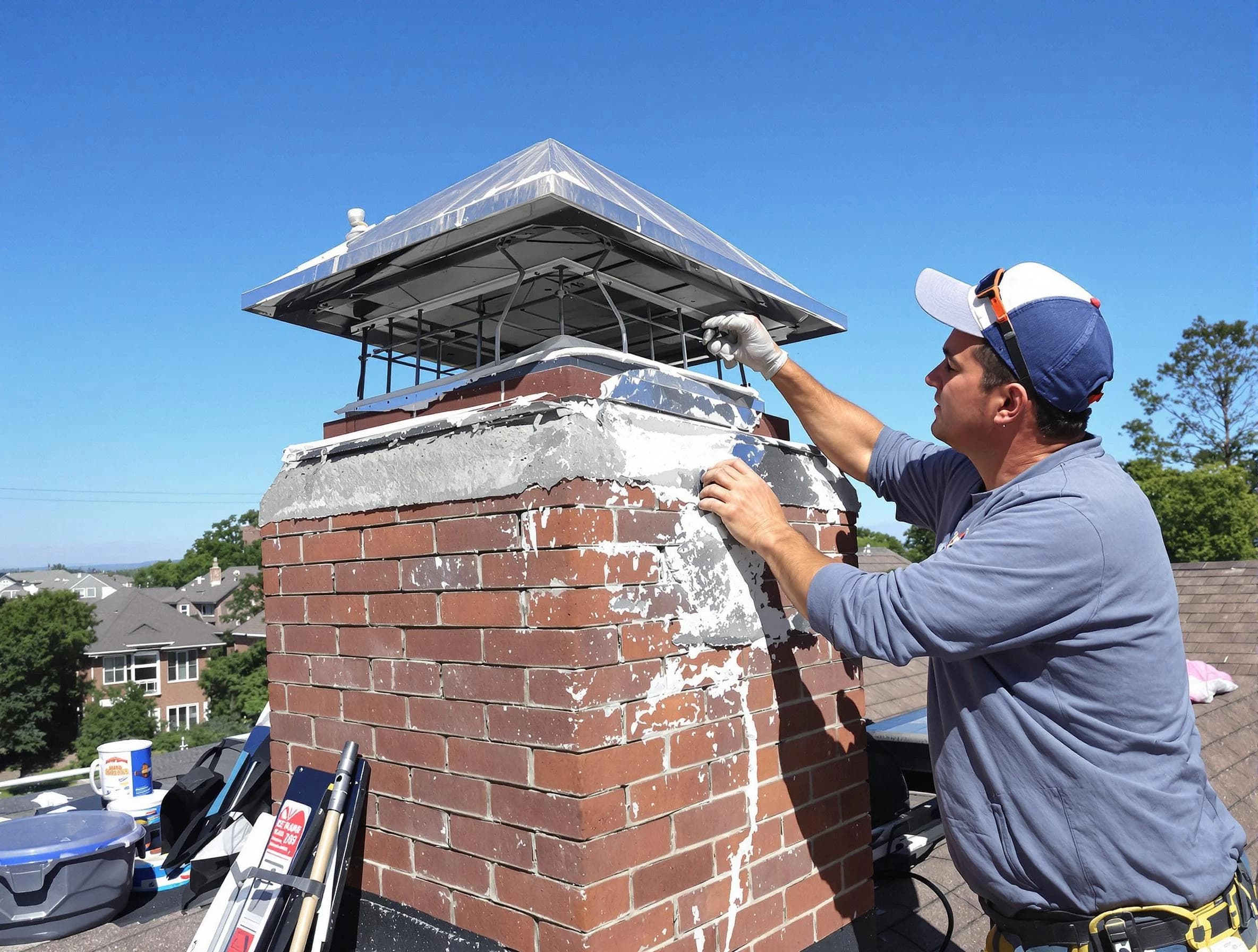 Chimney Crown Services service in Roxborough Park, CO